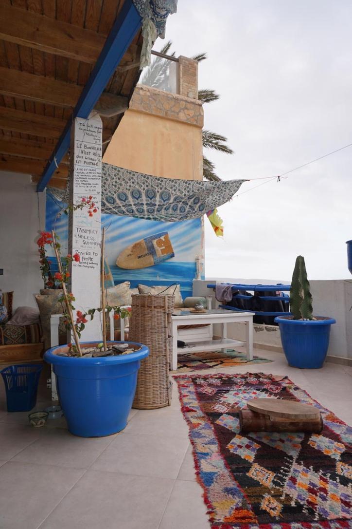 Hostel The Endless House Anchor Point Taghazout Exteriör bild